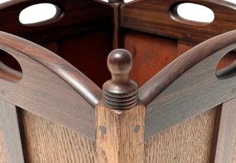 Jac. van den Bosch Art Deco Amsterdamse School Litter Basket for 't Binnenhuis